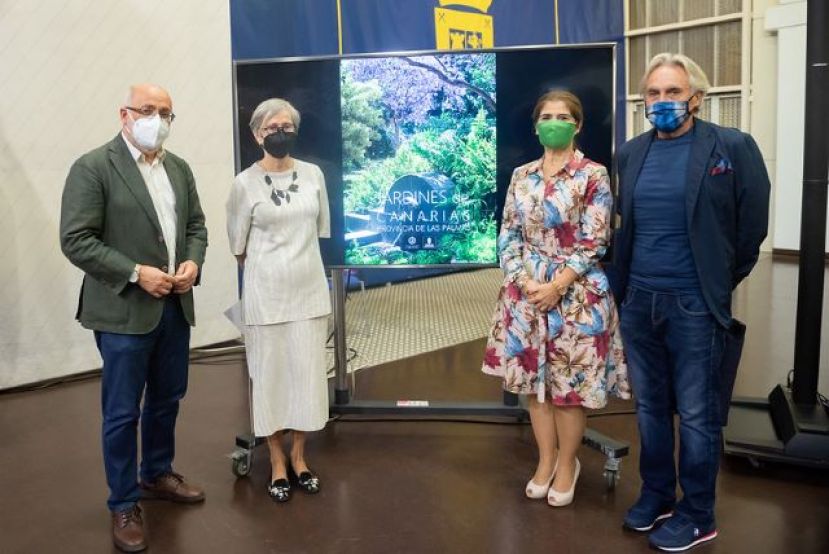 El Cabildo y la Real Academia de Bellas Artes editan el libro &lsquo;Jardines de Canarias&rsquo;