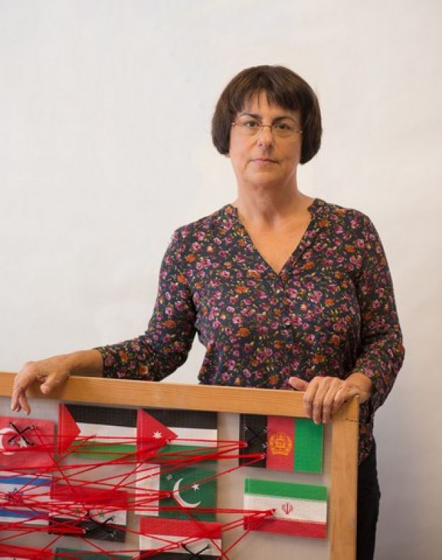 Muestra de Mariv&iacute; Gallardo &lsquo;&iquest;Bandera es femenino? en Valleseco