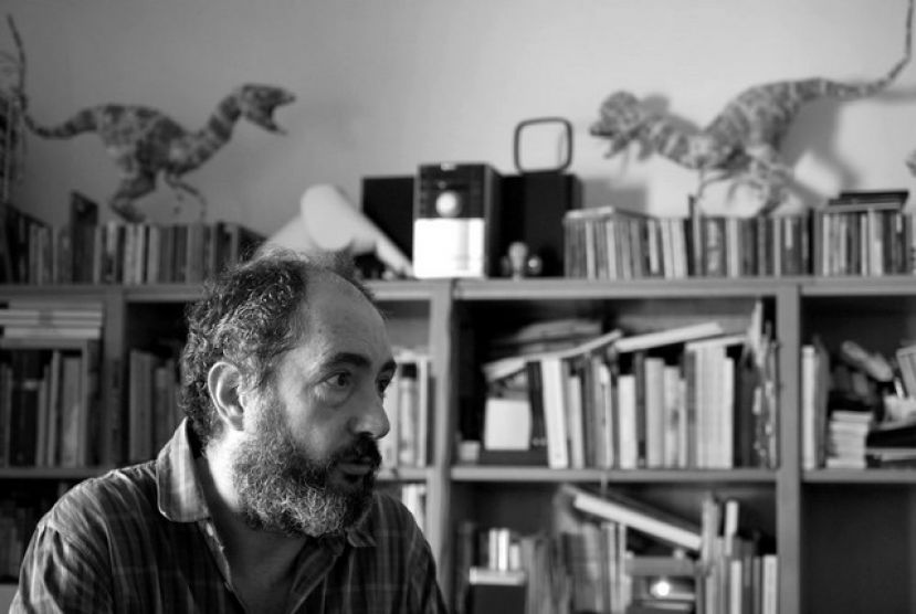 El ilustrador cubano Ajubel y Vicente Ferrer en la &lsquo;Semana Ilustrada&rsquo;