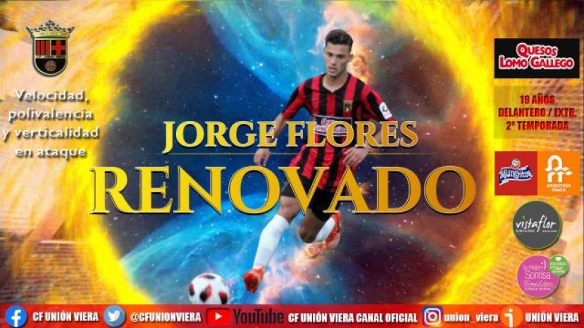 Jorge Flores y Vanessa Quintana, nuevas renovaciones en el Unión Viera