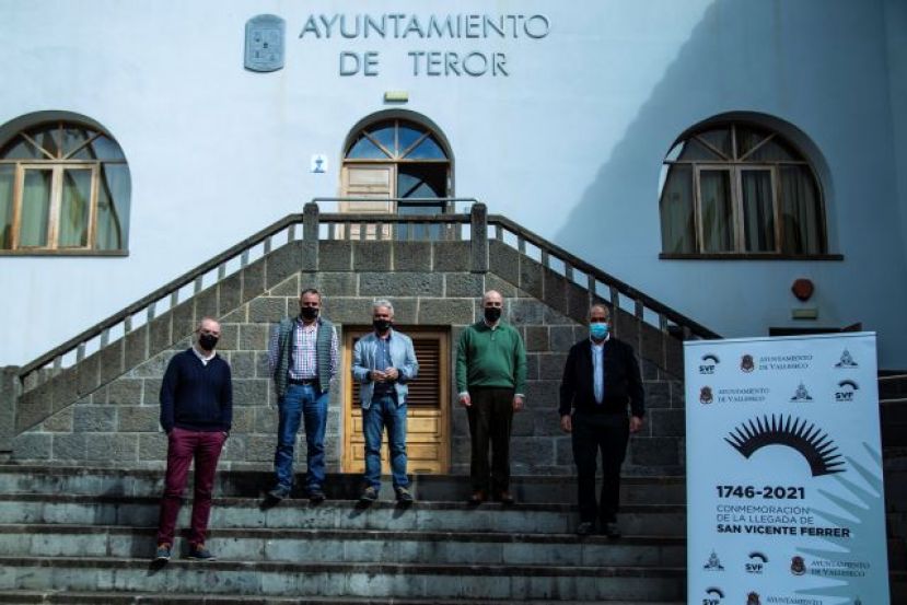 Valleseco y Teror preparan la llegada de San Vicente Ferrer a la Bas&iacute;lica de El Pino