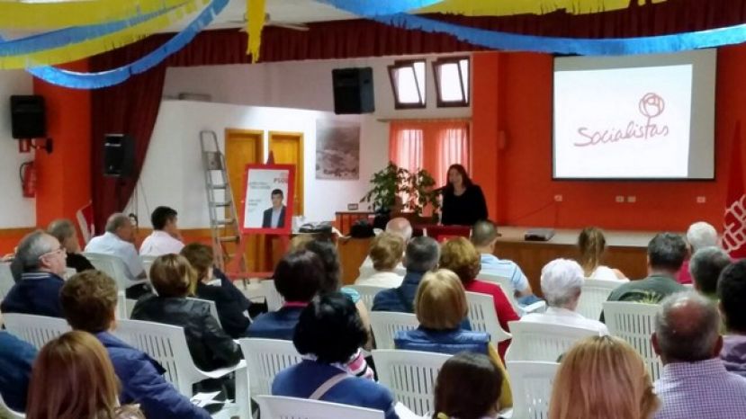 El PSOE galdense presentó en San Isidro su programa electoral