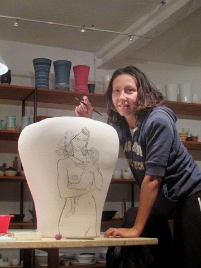 La creadora rusa Liubov Nosova imparte un laboratorio de ilustraci&oacute;n