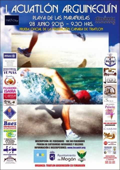 Mog&aacute;n: Arguinegu&iacute;n acoge este domingo su I Acuatl&oacute;n