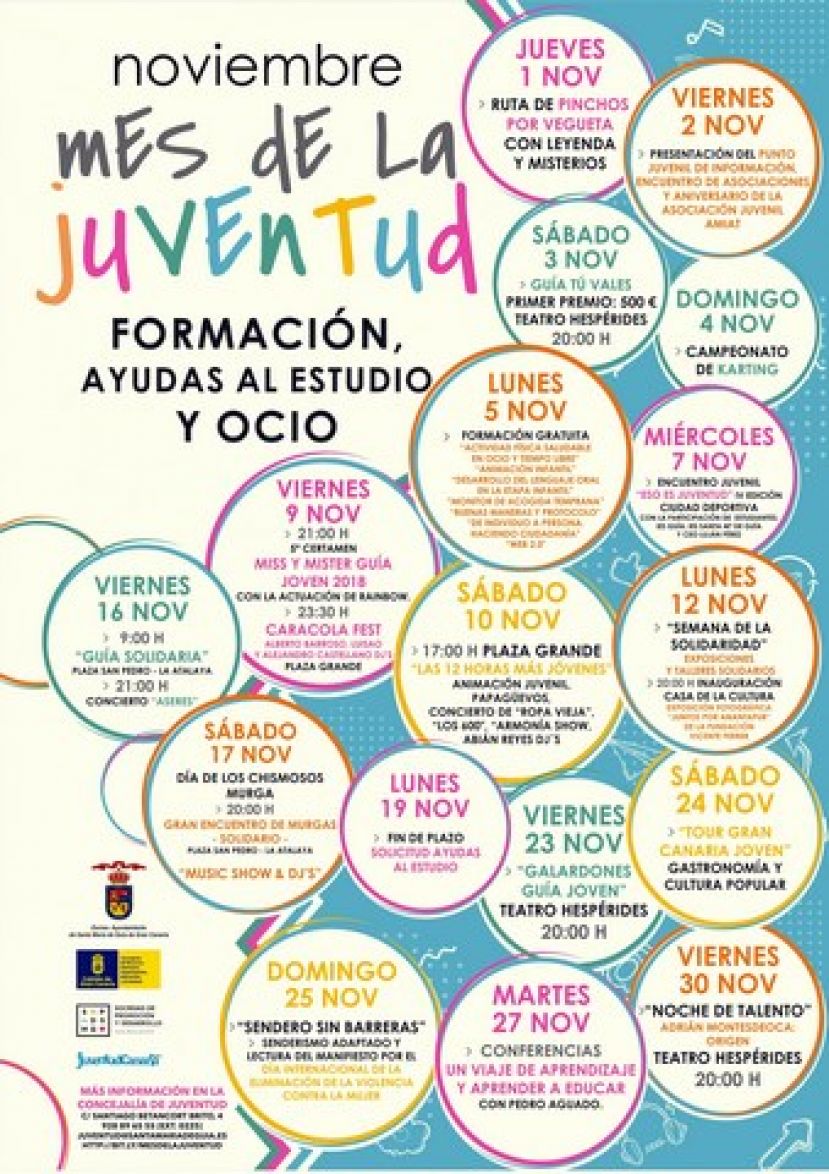 Gu&iacute;a: Se present&oacute; el Mes de la Juventud 2018