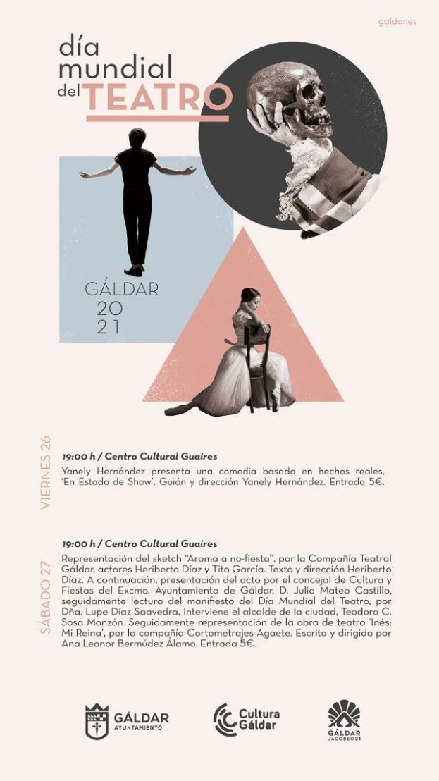 G&aacute;ldar conmemora el D&iacute;a Mundial del Teatro en el Centro Cultural Guaires