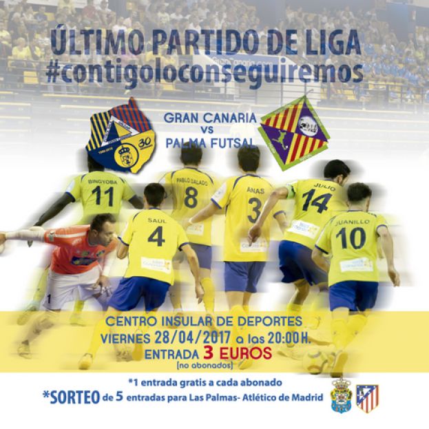 El Gran Canaria F&uacute;tbol Sala solicita para este viernes que se llene el CID