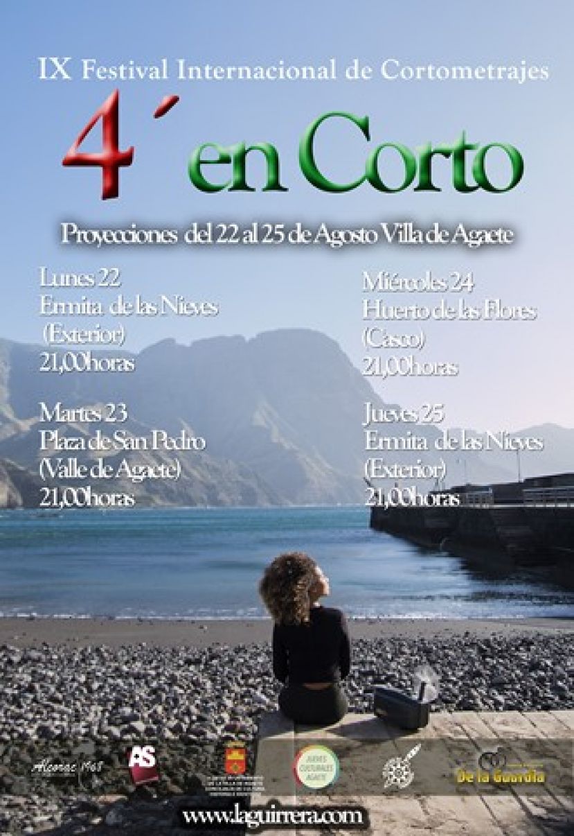 IX edición del “Festival Internacional de Cortometrajes 4´ en Corto” en Agaete