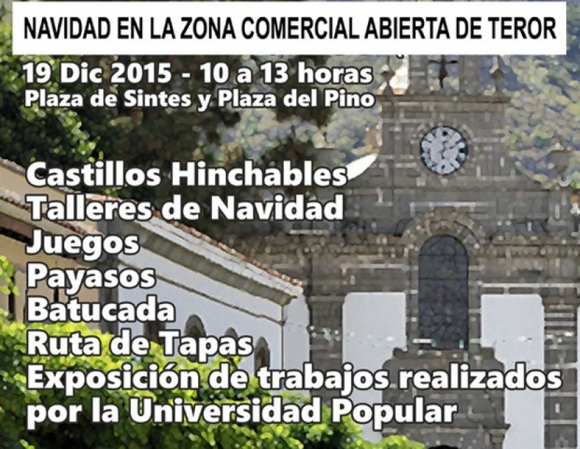 La Zona Comercial Abierta de Teror se dinamiza por Navidad