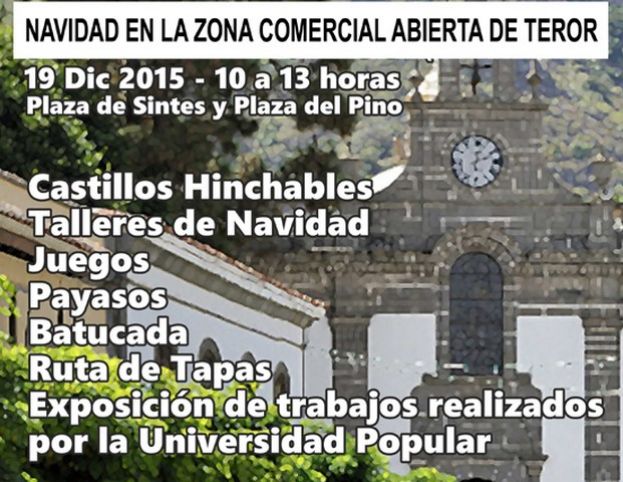 La Zona Comercial Abierta de Teror se dinamiza por Navidad