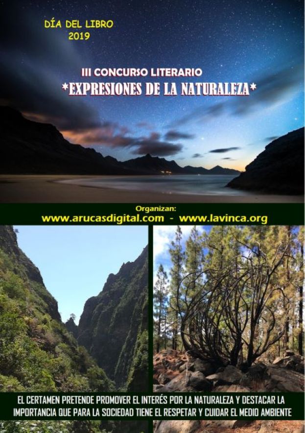 Arucas:  III Concurso Literario "Expresiones de la Naturaleza"