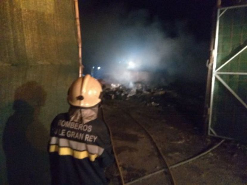 La Gomera: Extinguido el incendio declarado anoche en El Altito