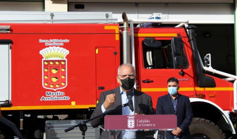 La Gomera activa el operativo especial contra incendios con m&aacute;s de 200 efectivos