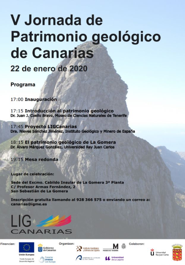 La Gomera: El Cabildo acoge la V Jornada de Patrimonio Geol&oacute;gico de Canarias
