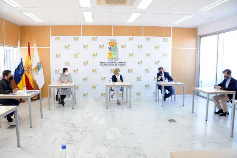 El Cabildo invierte 880.000 euros en reactivar el comercio y la industria de San Bartolomé de Tirajana