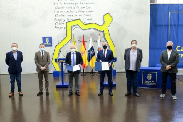 El Cabildo y la capital de la Isla suman fuerzas para agilizar la contrataci&oacute;n p&uacute;blica y colaborar en la reactivaci&oacute;n econ&oacute;mica de Gran Canaria