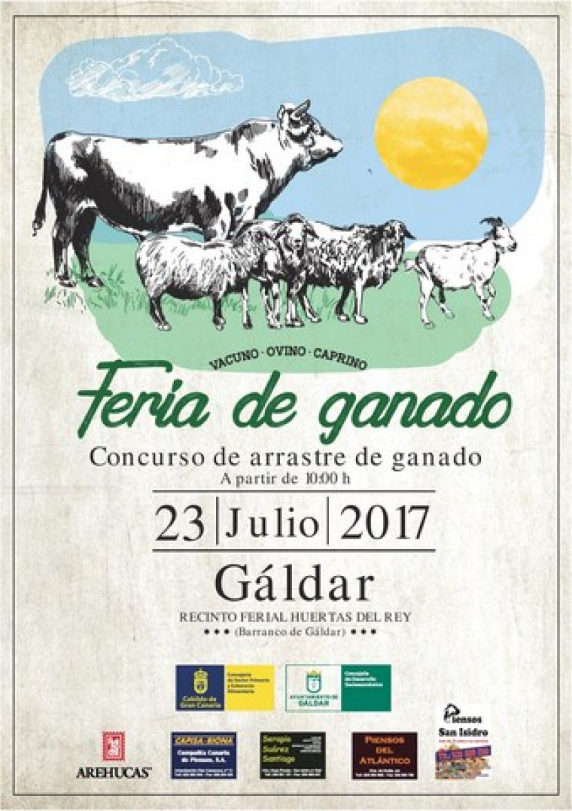 Gáldar: Este domingo hay Feria de Ganado en honor a Santiago