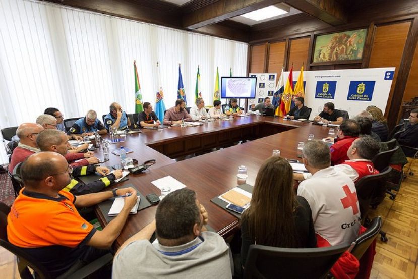 El Cabildo declara alerta en la mitad sur de GC por fuertes lluvias desde ma&ntilde;ana