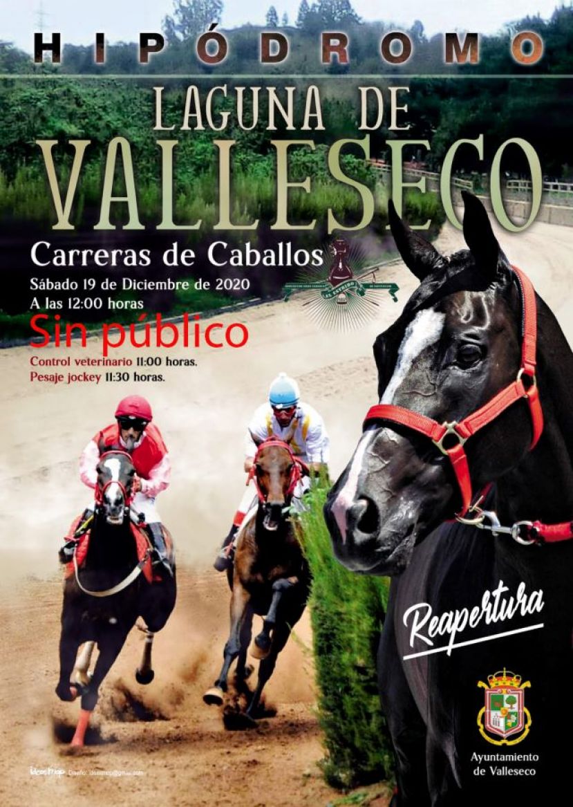 Las carreras de caballos vuelven al hipódromo de La Laguna de Valleseco
