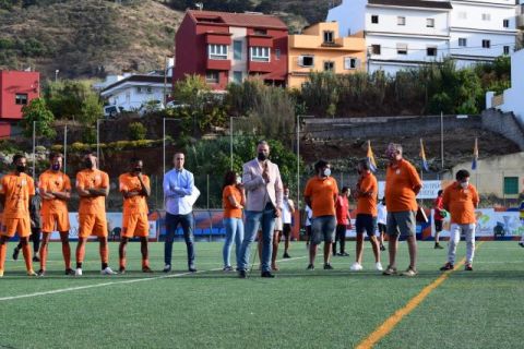 El CF Panadería Pulido Vega de San Mateo presentó a su primer equipo de 2*RFEF