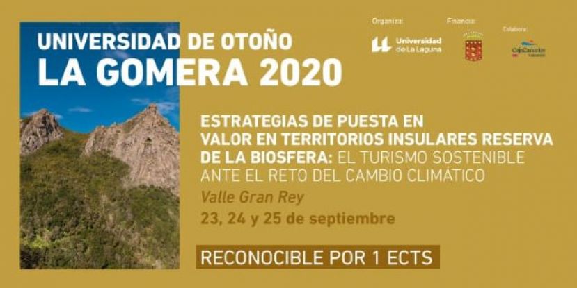 La Universidad de Otoño de La Gomera abre el plazo de matrícula para cuatro cursos