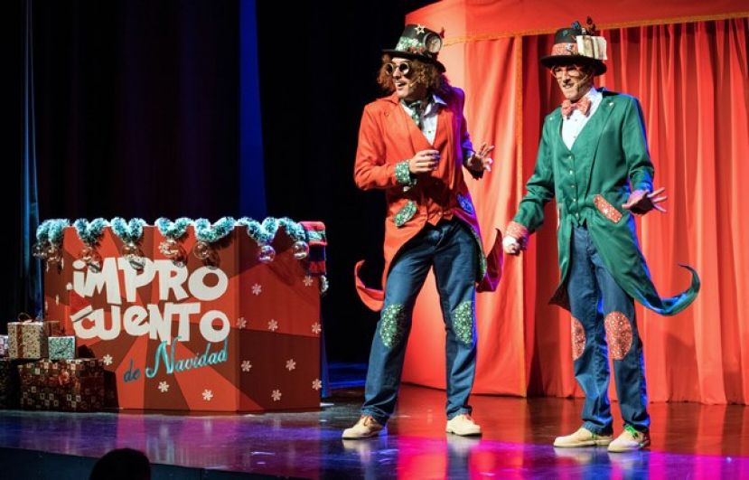 Improcuento de Navidad aterriza en el Teatro Guiniguada