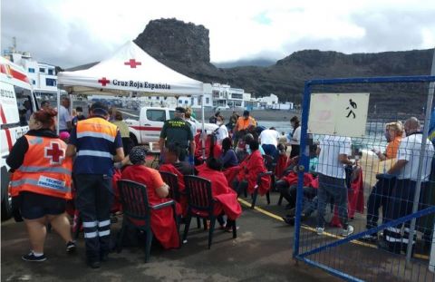 Agaete: 33 personas migrantes llegan al Puerto de Las Nieves