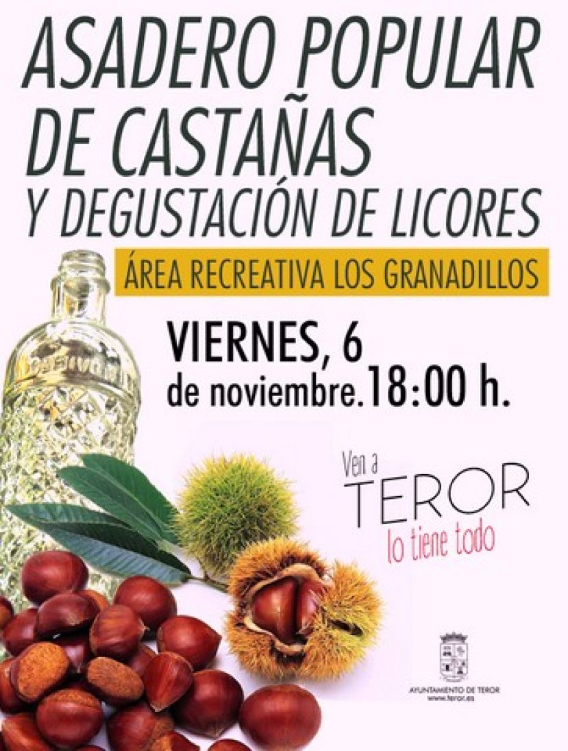 Teror: Asadero popular de casta&ntilde;as el viernes a las 18.00 horas