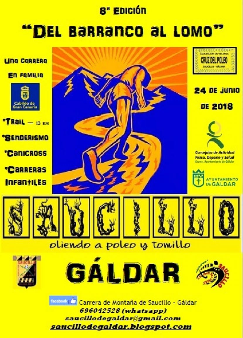 G&aacute;ldar: VIII Carrera de Monta&ntilde;a "Del Barranco al Lomo" de Saucillo de G&aacute;ldar