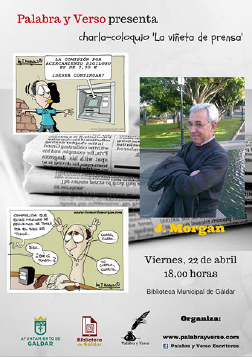 J. Morgan presenta &ldquo;La Vi&ntilde;eta Period&iacute;stica&rdquo; y Carmen Reyes el libro &ldquo;Amarme es&hellip;&rdquo;