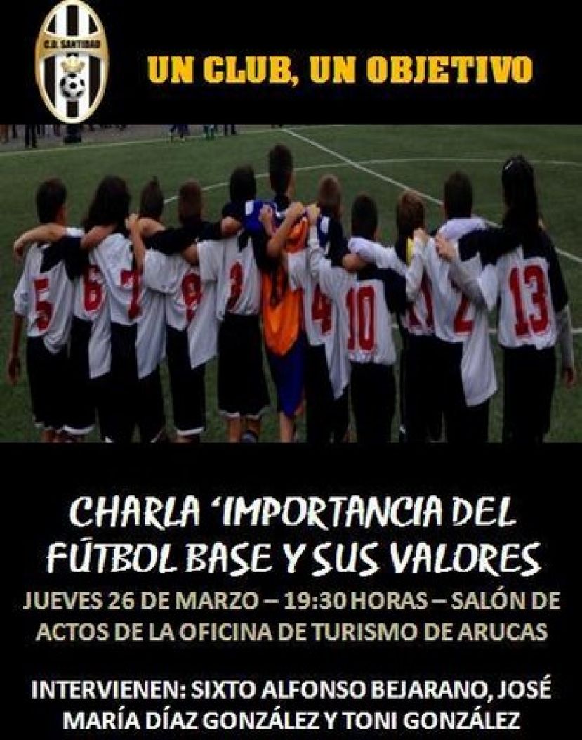 Arucas: Charla ‘La Importancia del Fútbol Base y sus Valores’