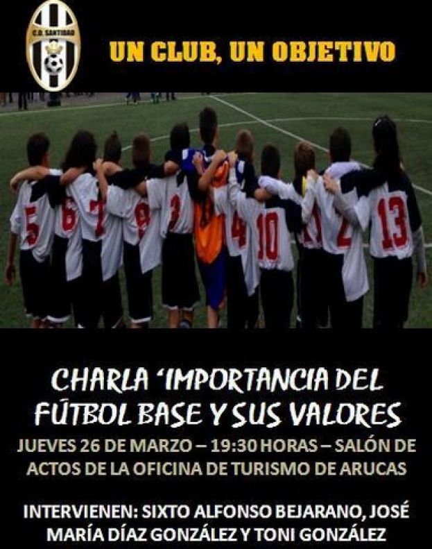 Arucas: Charla ‘La Importancia del Fútbol Base y sus Valores’
