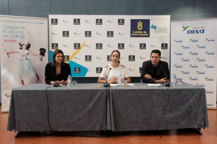 La OFGC y Disa presentan la temporada 19-20 de Conciertos Escolares y en Familia