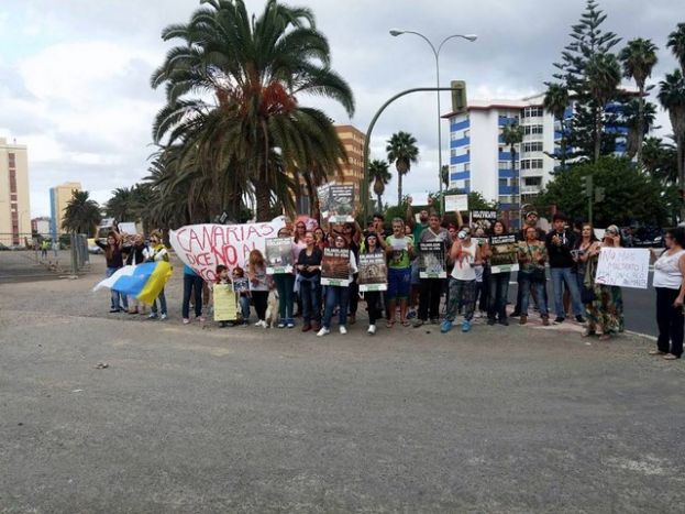 Nota de Prensa post concentraci&oacute;n contra el Circo con animales