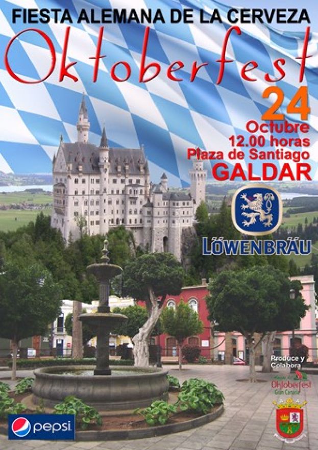 Este s&aacute;bado se celebra el &ldquo;OKTOBERFEST CIUDAD DE GALDAR 2015&rdquo;