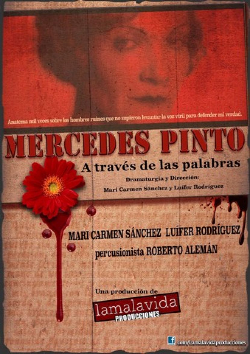 Espect&aacute;culo teatral &lsquo;Mercedes Pinto. A trav&eacute;s de las palabras&rsquo;