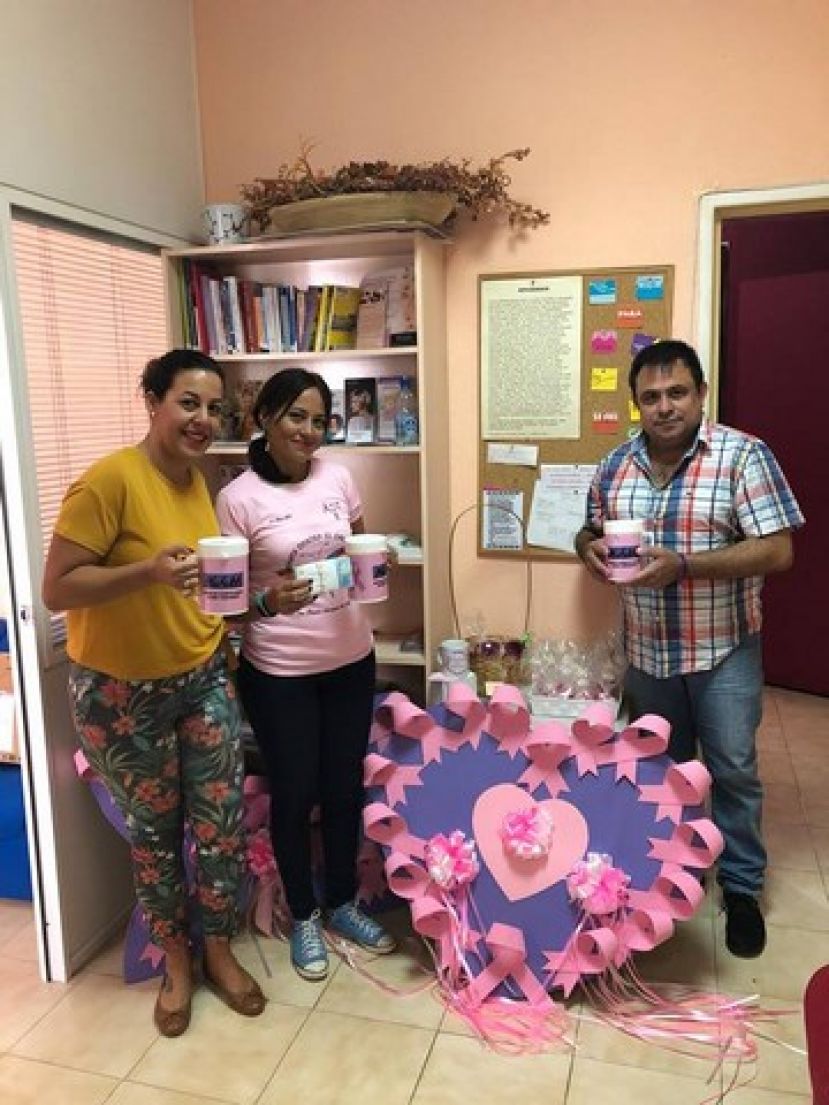 La Aldea: Entrega de la recaudaci&oacute;n de la II Caminata contra el C&aacute;ncer La Aldea 2018