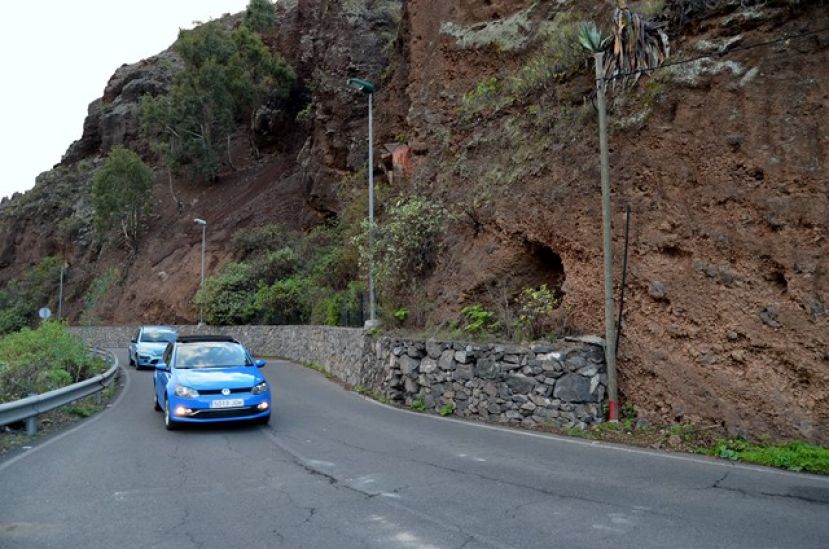 Santa Br&iacute;gida: Abierta al tr&aacute;fico la GC-321