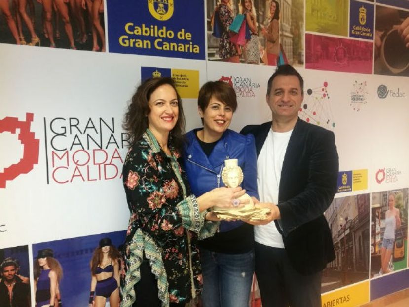 Susana Requena comparte con Gran Canaria Moda C&aacute;lida el premio nacional Prenamo a la Excelencia Empresarial 2018