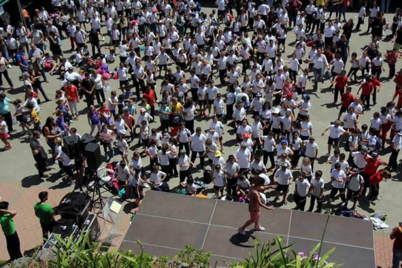 Moya: Los escolares celebraron la XVI Muestra de Salud de la Comarca Norte