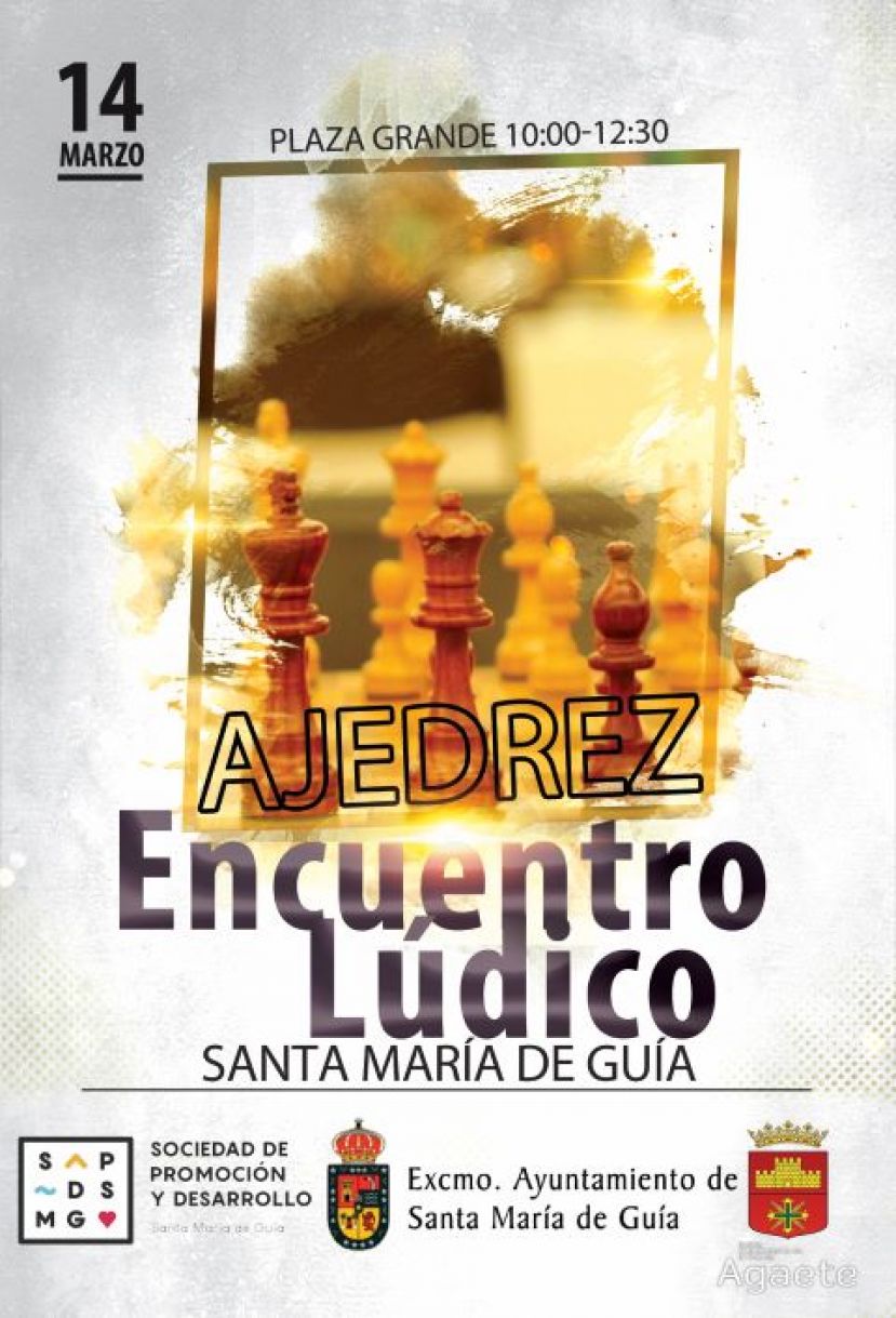 Encuentro Lúdico de Ajedrez este jueves en la Plaza con escolares de Guía y Agaete