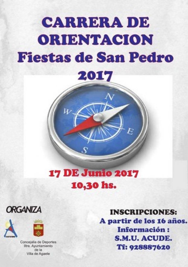 Agaete: Carrera de Orientaci&oacute;n San Pedro 2017