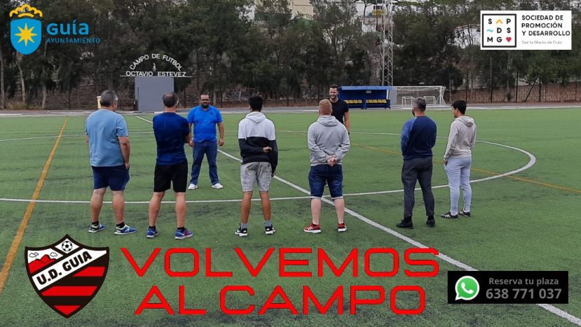 Fútbol: Todo listo para la vuelta a los entrenamientos de la UD Guía