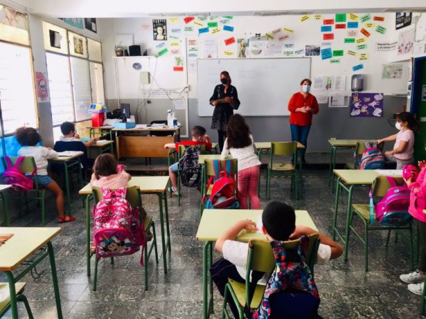 Entrega de Diplomas a los participantes del proyecto Refuerzo Educativo en Gáldar