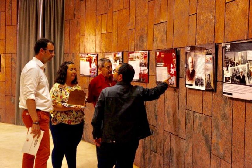 El Cabildo de La Gomera celebra el 130 aniversario de UGT con una exposici&oacute;n