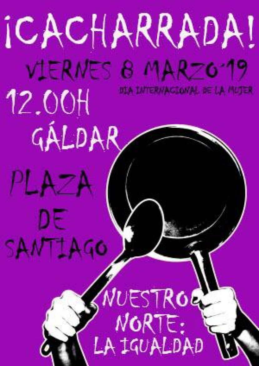 Sobre 8M, cacharrada en Gáldar