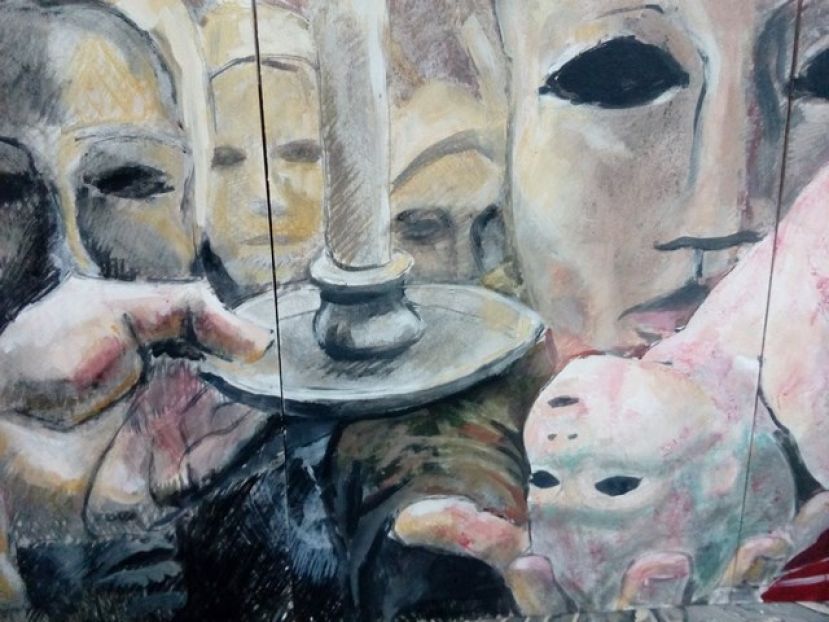 El concepto de maternidad en la obra de Jane Millares inspira treinta obras creadas por estudiantes de pintura de todas las edades