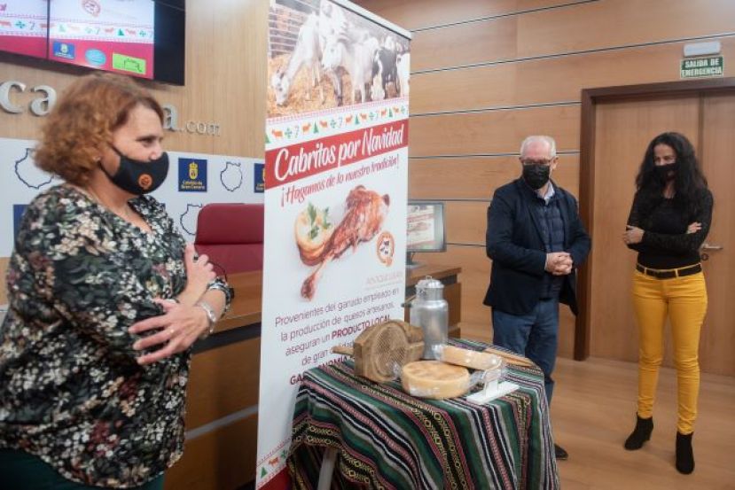 El Cabildo y los ganaderos promocionan la carne de cabra y baifo de Gran Canaria