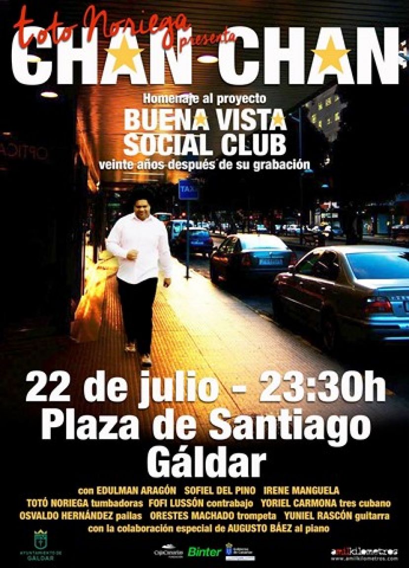 Gáldar: Totó Noriega presenta Chan-Chan, un homenaje a Buena Vista Social Club