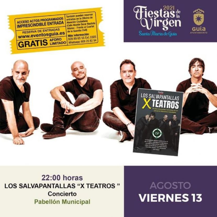 Guía: Nuevas entradas este jueves para Los Salvapantallas y el Tributo a Juan Luis Guerra